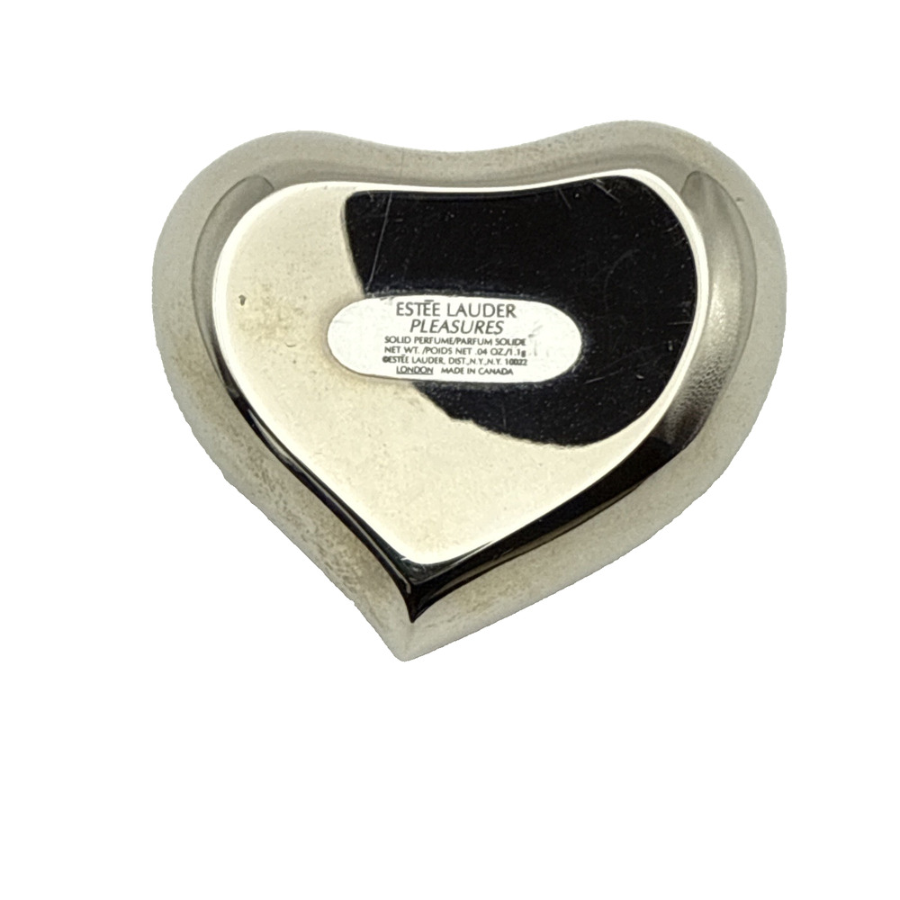 Estee Lauder Pleasures Solid Perfume Compact Hear… - image 6